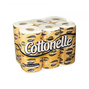 Higiénico Cottonelle  Tradicional 6 Paq. C/12 rollos  Con 540 hojas c/u