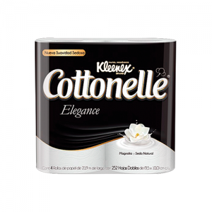 Higiénico Cottonelle  Elegance 10 Paq. C/4 rollos