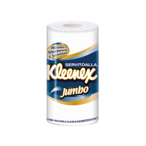 Servitoalla Kleenex Jumbo Caja C/12 Paq. de 100 Hojas C/U Blanco