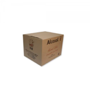 Alcohol Solido Caja  C/100 Piezas de 250 ml