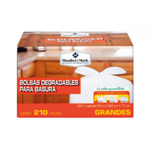 Bolsa de 50 LTS con 210 Piezas