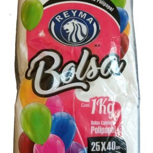 BOLSA CAMISETA BLANCA NO. 1 (25X40)