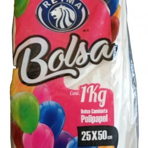 BOLSA CAMISETA BLANCA NO. 2 (25X50)