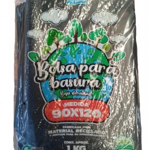 ROLLO DE BOLSA NEGRA 90X120 C/10 PZS
