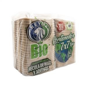 CONTENEDOR BIO 7X7 C/LISO 50 PZS