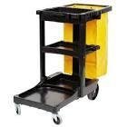 CARRO DE LIMPIEZA C/ BOLSA DE VINIL RUBBERMAID