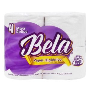 HIGIENICO BELA 400 HD / 12 PAQ
